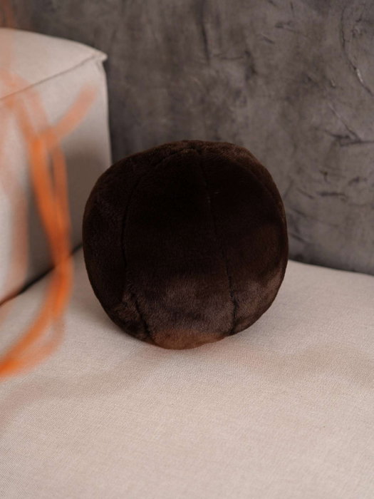 Aberto Design Pelus Top - Marrón Oscuro